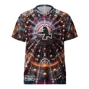 Space Dye Disc Bot <br>Recycled unisex sports jersey