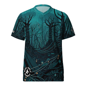Mystic Forest<br> Recycled unisex sports jersey