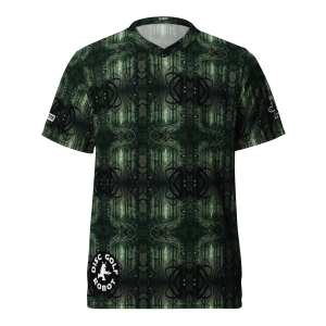 Forest Plaid<br> Recycled unisex sports jersey