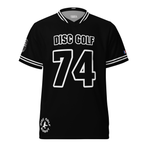 Disc Golf Throwback <br>Recycled unisex sports jersey