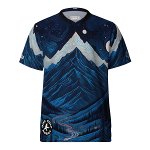 Midnight Cascades <br>Recycled unisex sports jersey