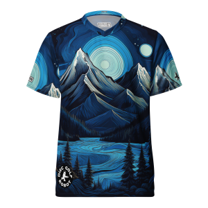 The Moon in the Mirror <br>Recycled unisex sports jersey